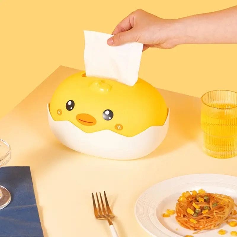 Chicken Tissue Box, Broken Shell Napkin Holder, Cute Desktop Paper Holder, Portable Plastic Towel Storage Case, Kitchen Toilet Car Paper Drawer Handkerchief Container, Desk Paper Dispenser Storage Box, Tissue Cover Holder For Table Chicken Tissue Box, Broken Shell Napkin Holder, Cute Desktop Paper Holder, Portable Plastic Towel Storage Case, Kitchen Toilet Car Paper Drawer Handkerchief Container, Desk Paper Dispenser Storage Box, Tissue Cover Holder For Table